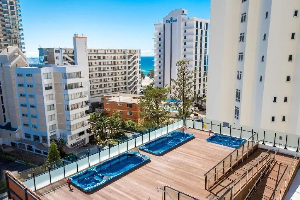Beachside In Heart Of Surfers Paradise With Spa Gold Coast Kro
